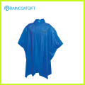 Wasserdichter blauer einfacher PVC-Regen Ponchos Rvc-097